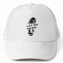 Fun Run Event Cause Charity Promotion Prize 6 Cm R Trucker Hat
