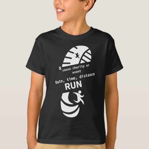 Fun Run Event Cause Charity Promotion Prize Two_To T_Shirt