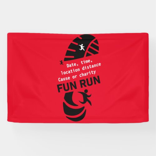Fun Run Event Cause Charity Promotion T_Shirt Coff Banner