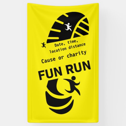 Fun Run Event Cause Charity Promotion T_Shirt Than Banner