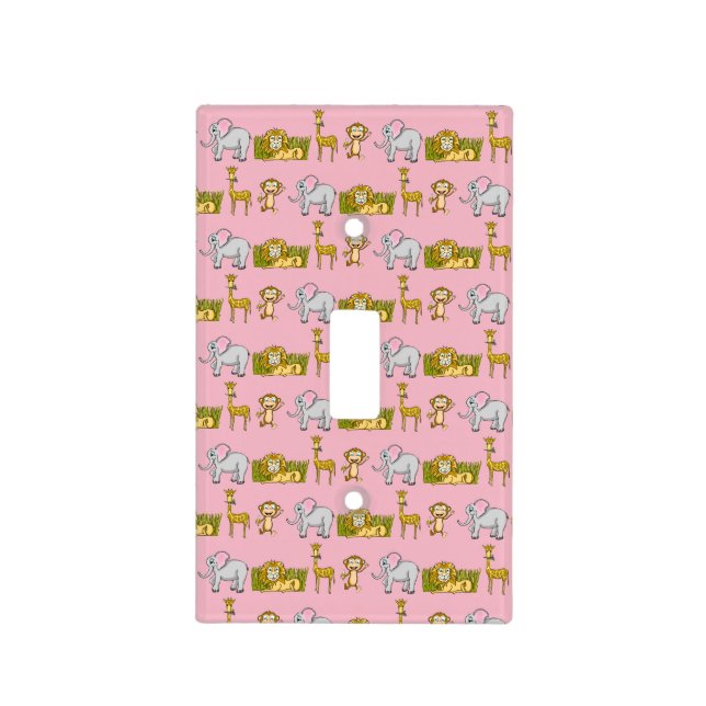 Fun Safari Light Switch Cover (Front)