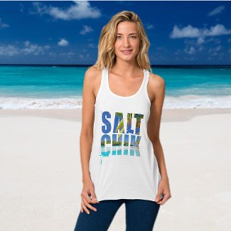 Fun Salt Chik Classic Beach Tank Top