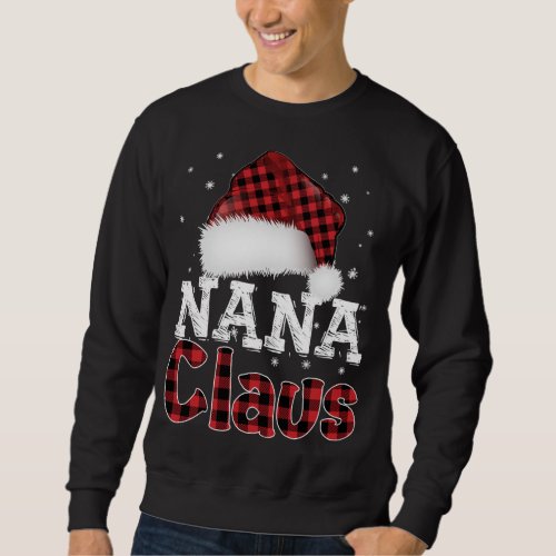 Fun Santa Hat Christmas Costume Family Matching Na Sweatshirt
