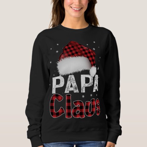 Fun Santa Hat Christmas Costume Family Matching Pa Sweatshirt