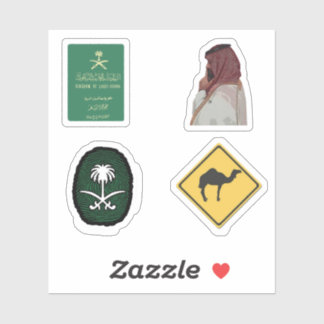 fun saudi arabia stickers