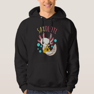 Fun saxophone animal for music clubs and saxophone hoodie