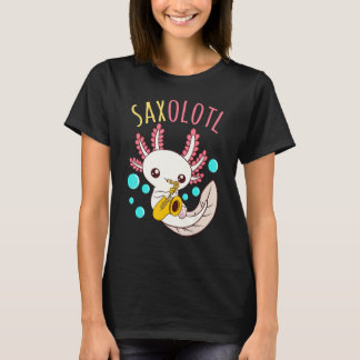 Fun saxophone animal for music clubs and saxophone T-Shirt