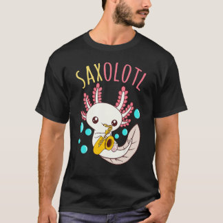 Fun saxophone animal for music clubs and saxophone T-Shirt