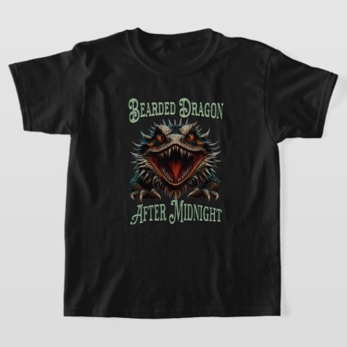 Fun Scary Bearded Dragon T_Shirt
