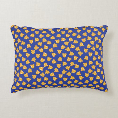 Fun Scattered Popcorn Pattern Decorative Pillow