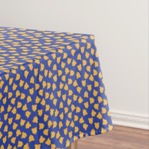 Fun Scattered Popcorn Pattern Tablecloth