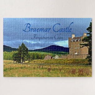 Fun Scenic Scots Farquharson Clan's Braemar Castle Jigsaw Puzzle