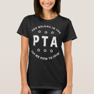 Fun School PTA Parent Teacher Association Promotio T-Shirt