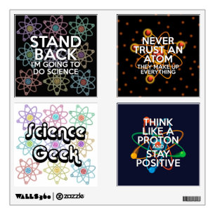 Fun Science Quotes Puns Wall Decal