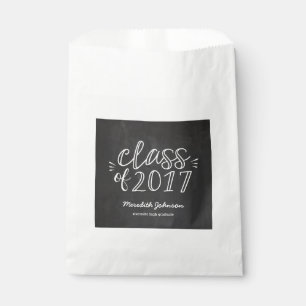 Fun Script Graduation Favor Bags