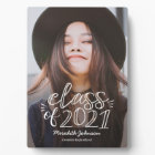 Fun Script Graduation Photo Plaque