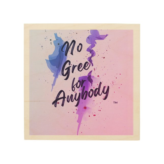 Fun-Scripted Wood Wall Art (Front)