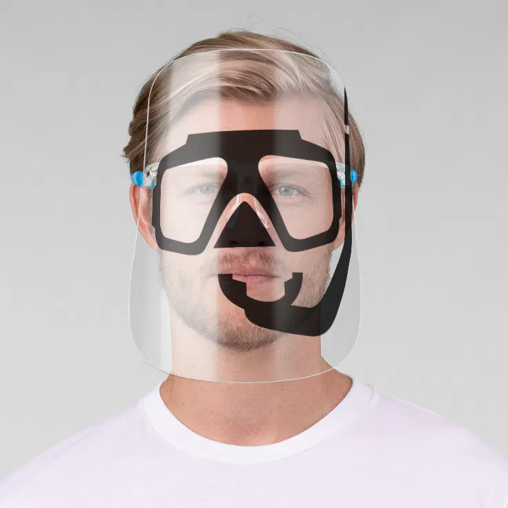 Fun Scuba Diving Mask design | Zazzle