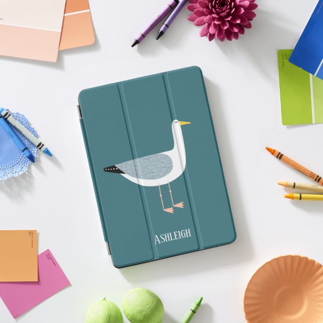 Fun Seagull iPad Pro Cover (Desk)