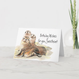 Fun Seals of Approval Sweetheart the Best Card