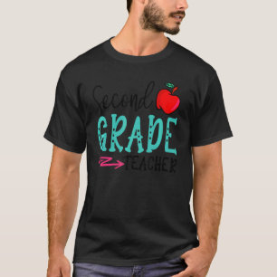 Fun Second Grade Teacher Back To School First Day  T-Shirt