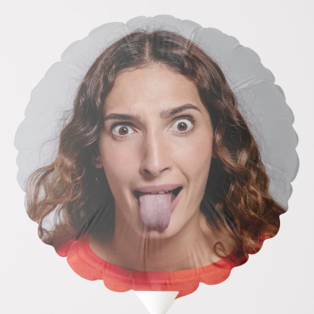 FUN Selfie Photo Upload | Your Face Fun Party  Balloon (Front)