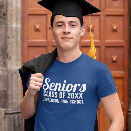 Fun Senior Grad Personalized Class of 2023 T_Shirt