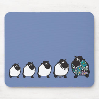 Fun Shabby Sheep Mousemat Mouse Pad