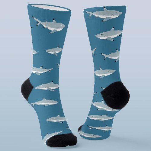 Fun Shark Socks