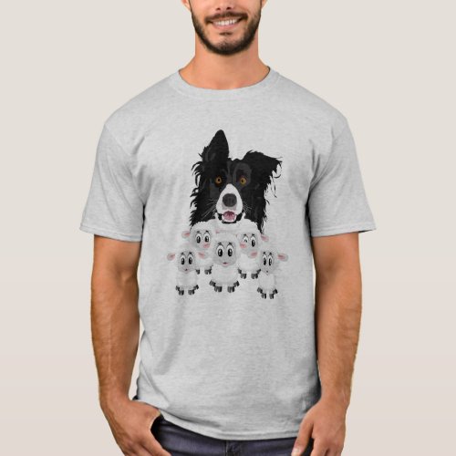 Fun Sheep Herding Dog T_Shirt