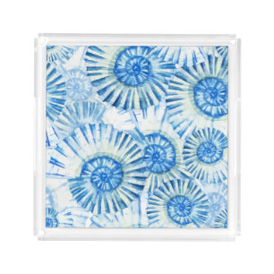 Fun Shell Pattern Acrylic Tray