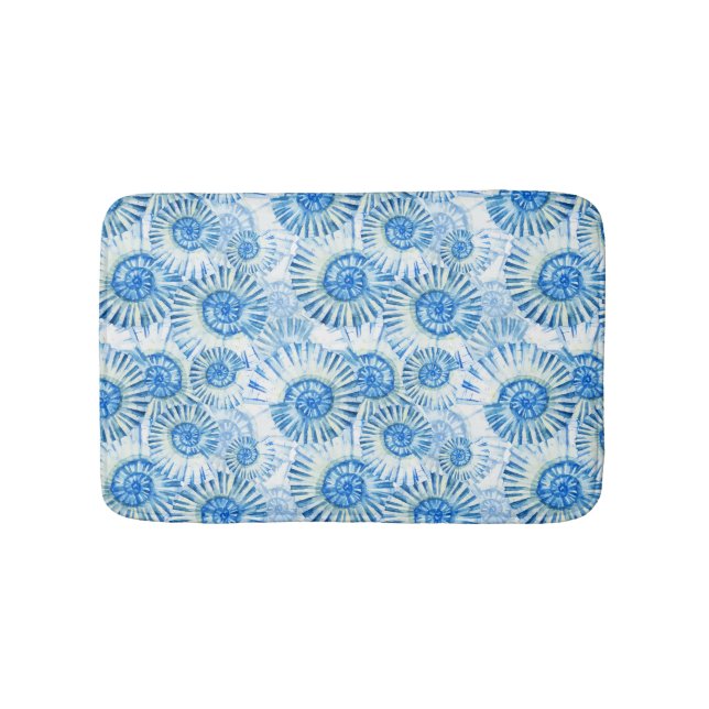 Fun Shell Pattern Bathroom Mat (Front)