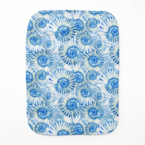 Fun Shell Pattern Burp Cloth