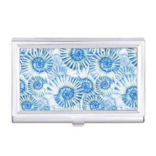 Fun Shell Pattern Business Card Holder