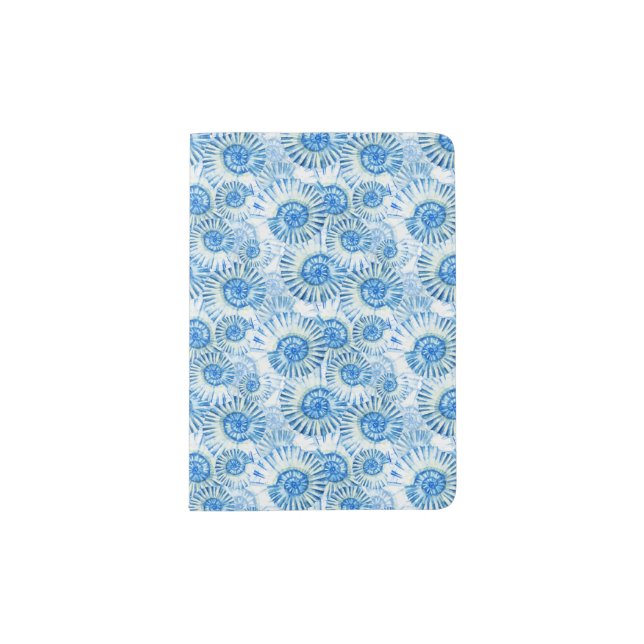 Fun Shell Pattern Passport Holder (Front)