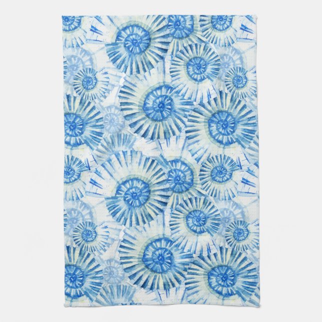 Fun Shell Pattern Towel (Vertical)