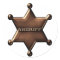 Fun Sheriff Badge Sticker