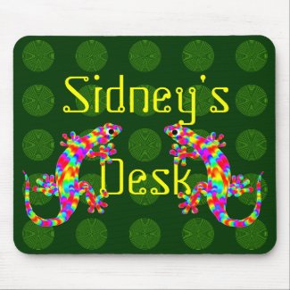 Fun Sidney Salamander Mouse Pad