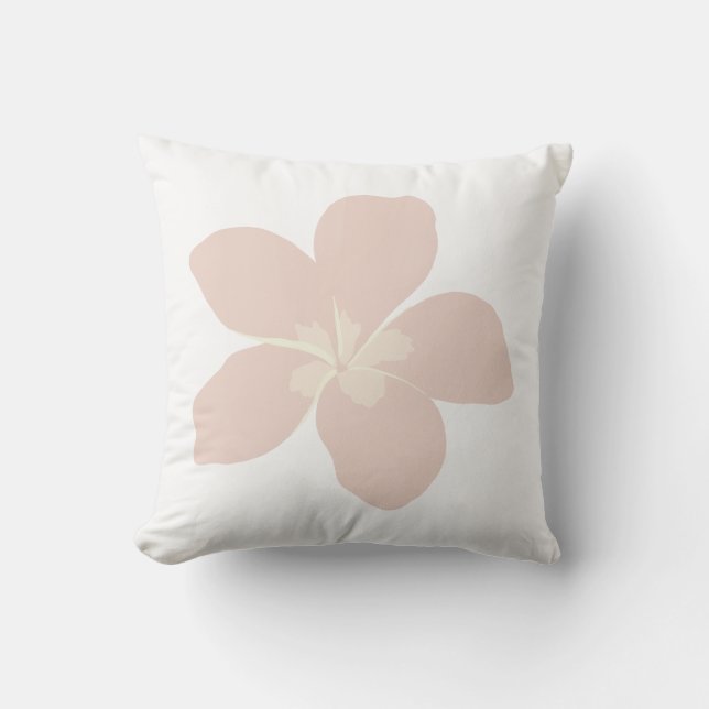 Fun Simple Floral Outdoor Pillow (Front)