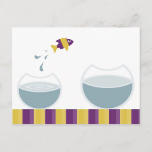 Fun Simple Message Postcard