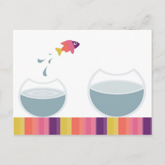 Fun Simple Message Postcard