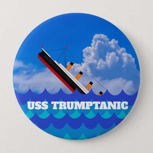 Fun Sinking Trumptanic Button