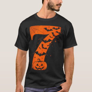 Fun Six Seven 6 7 Meme Design Couples Halloween T-Shirt