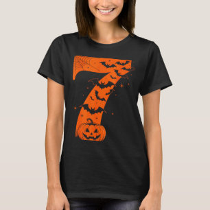 Fun Six Seven 6 7 Meme Design Couples Halloween  T-Shirt