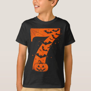 Fun Six Seven 6 7 Meme Design Couples Halloween T-Shirt