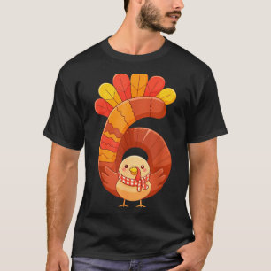 Fun Six Seven 6 7 Meme Design Couples Thanksgiving T-Shirt