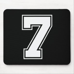 Fun Six Seven 6 7 Meme Design  Mouse Pad