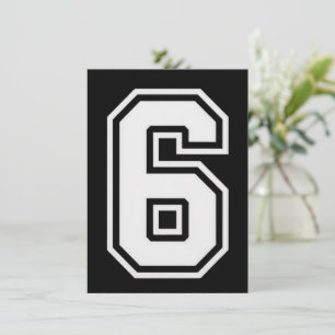 Fun Six Seven 6 7 Meme Holiday Card