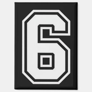 Fun Six Seven 6 7 Meme  Magnet