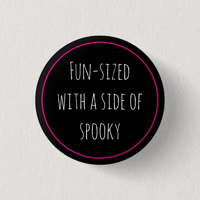 Fun Sized Spooky Button (Front)